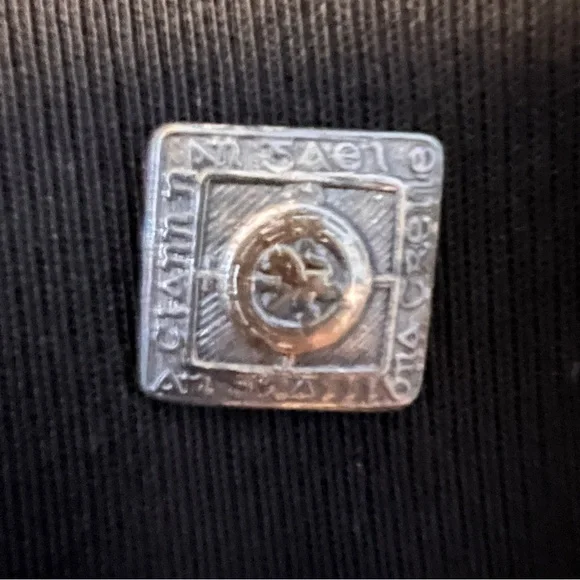 Prince Charlie Kilt Jacket Satin Silver Buttons Scottish Wedding Formal - Picture 6 of 8